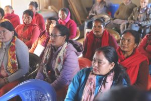 आमा समूहलाई सामुदायिक कृषि सहायकसम्बन्धी प्रशिक्षण