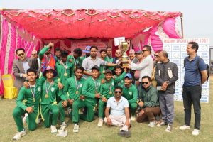 हिसान कोशी प्रदेश अन्तर क्रिकेटको उपाधि विराटनगरको अरनिको कलेजलाई