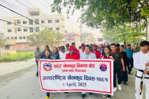 कोशी प्रदेश खेलकुद विकास बोर्डले मनायो अन्तर्राष्ट्रिय खेलकुद दिवस