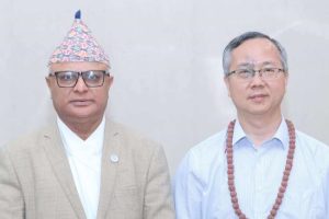 मुख्यमन्त्री कार्की र चिनियाँ राजदूतबीच भेटवार्ता