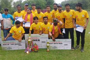 कञ्चनजंघा क्रिकेट प्रतियोगिताको उपाधि आयोजक टिमलाई
