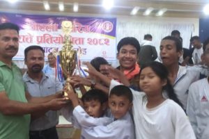 मोरङ जिल्ला स्तरीय खुल्ला कराँते प्रतियोगिता विराटनगरमा भव्य रूपमा सम्पन्न