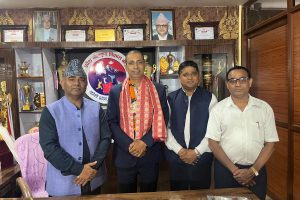 खेलकुद विकास बोर्डद्वारा अध्यक्ष कार्कीको बिदाई
