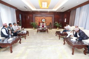 प्रधानमन्त्री काठमाडौं–तराई मधेस द्रुतमार्ग हेर्न खोकना जाने
