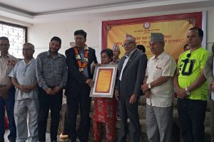 रण–अम्बिका शाह सेवा पुरस्कार’ प्रदान