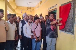 रोटरीले निर्माण गरेका विद्यालय भवन हस्तान्तरण
