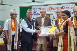 प्रतिभा पुरस्कार प्रतिष्ठानद्वारा आठ जना स्रष्टा पुरस्कृत