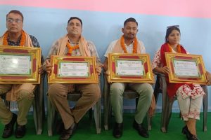 चार जना पत्रकार पुरस्कृत